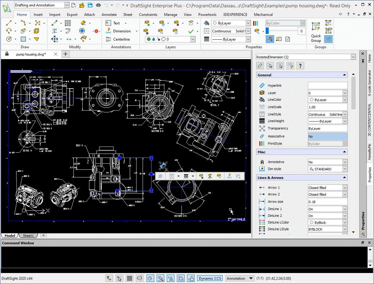 , Resetting (and saving) the DraftSight User Interface