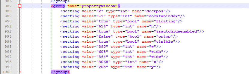 , Resetting (and saving) the DraftSight User Interface