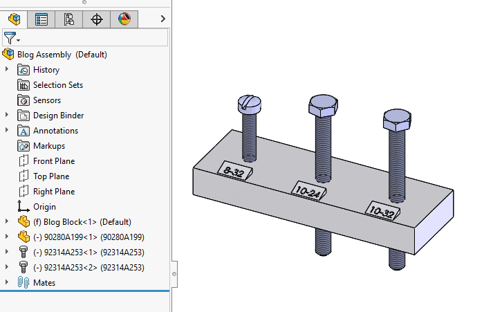 , Why you should add Cosmetic Threads to your downloaded fasteners