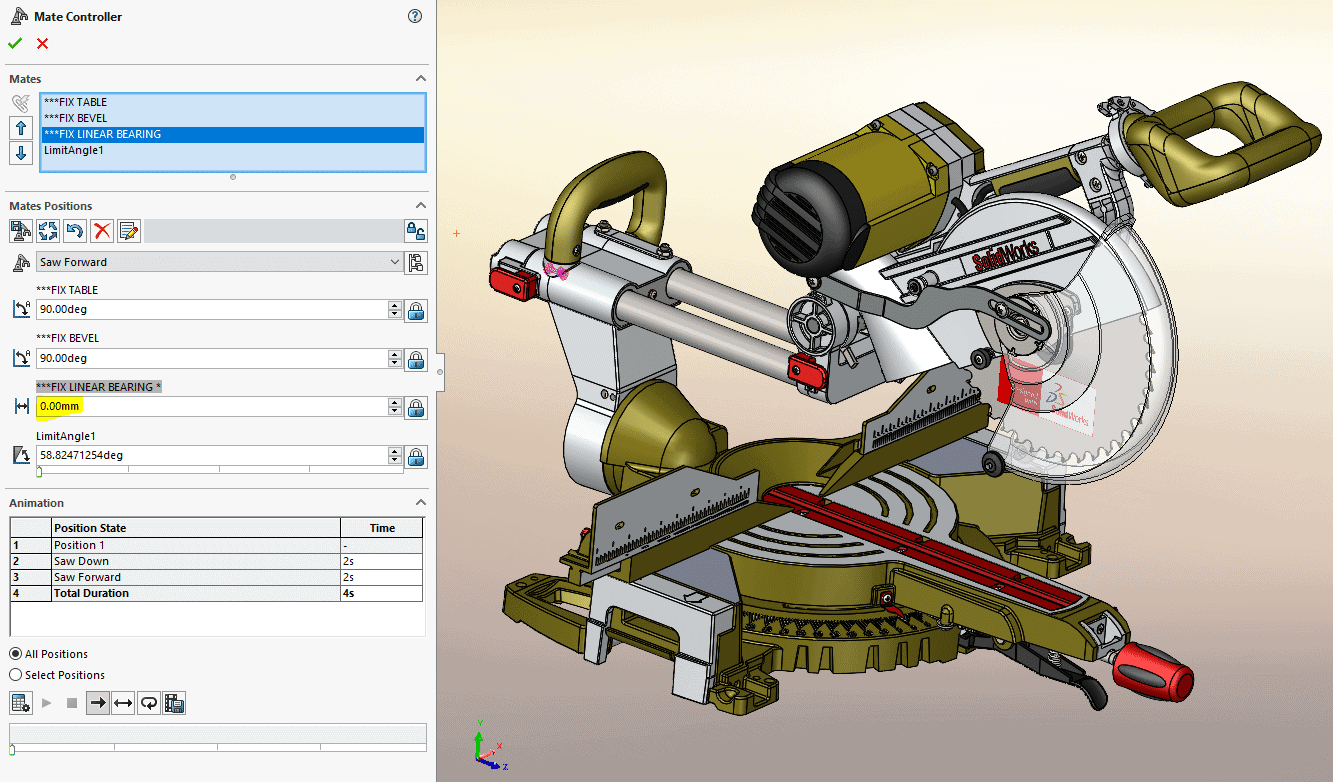 , Using Mate Controller, SolidWorks Configurations, and Composer to Create Easy Animations for Your Technical Publications