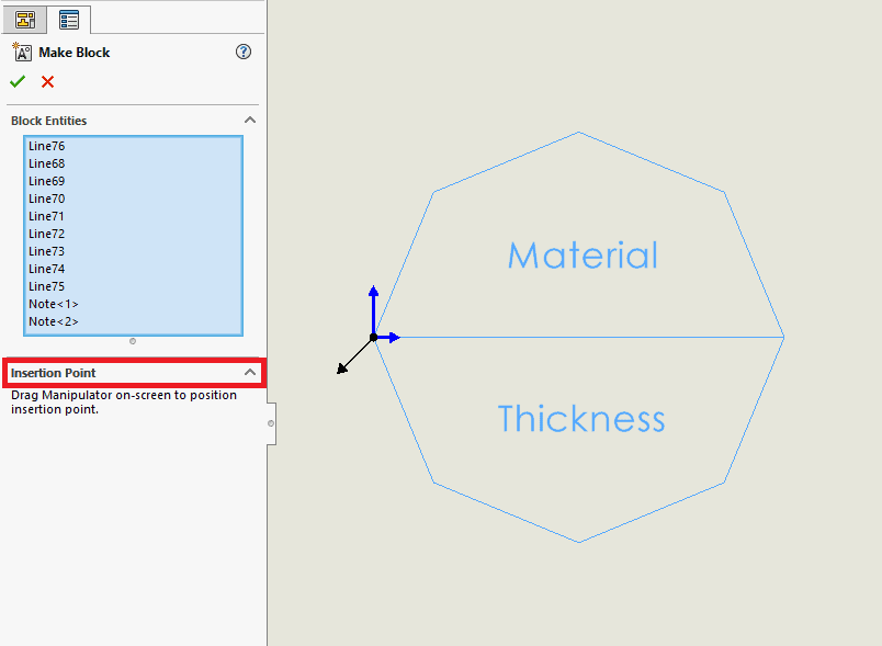 , SOLIDWORKS Smart Drawing Blocks – Using Attributes as Editable Text Fields