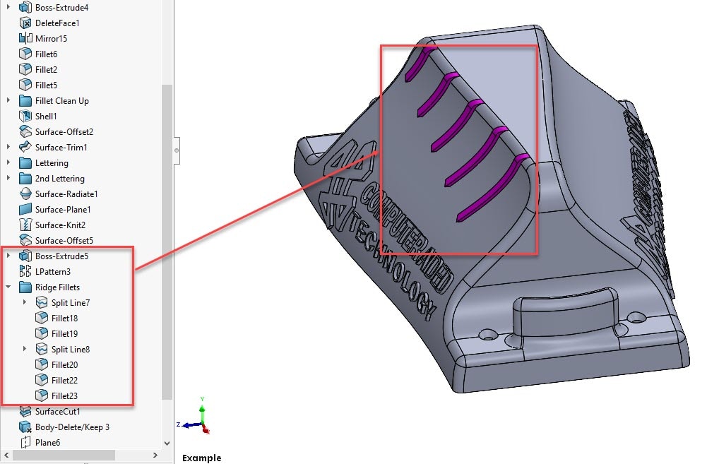 , Split and Combine Magic in SOLIDWORKS