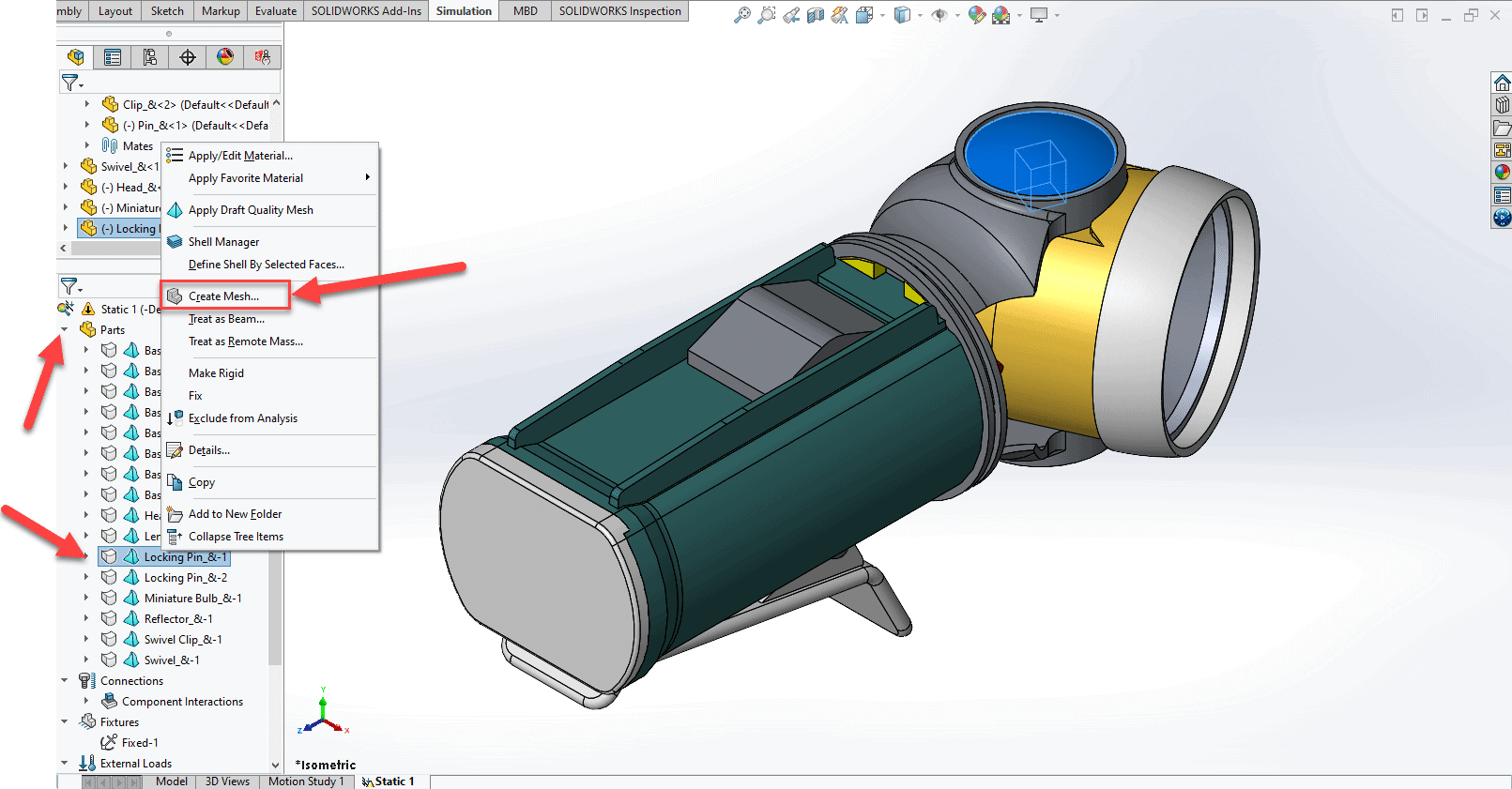 , Mesh Controls in SOLIDWORKS: Not just for Faces and Edges