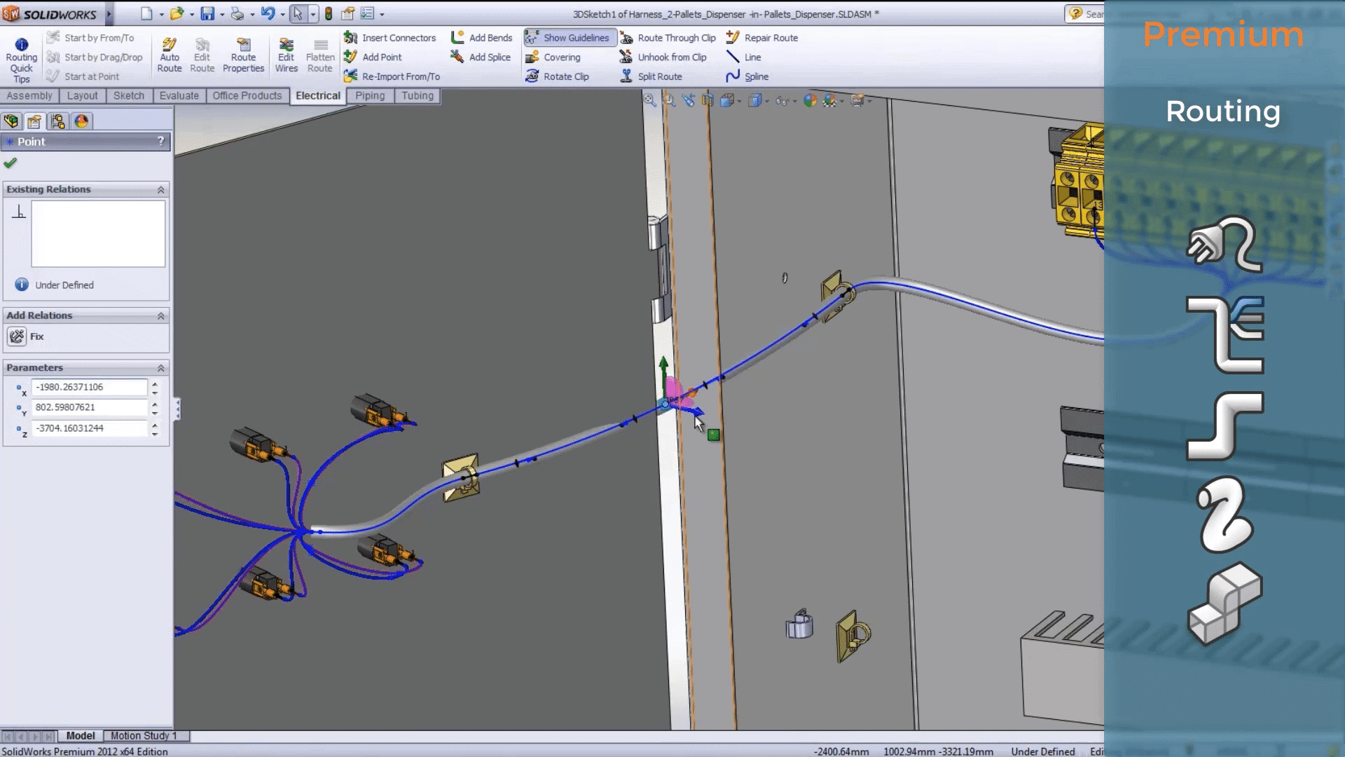 solidworks premium routing 2