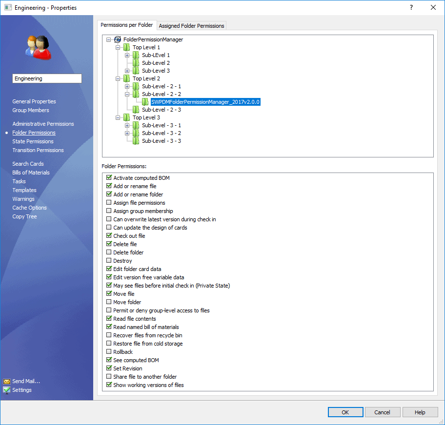, SOLIDWORKS PDM Professional Productivity Pack &#8211; PDM Folder Permission Manager Review