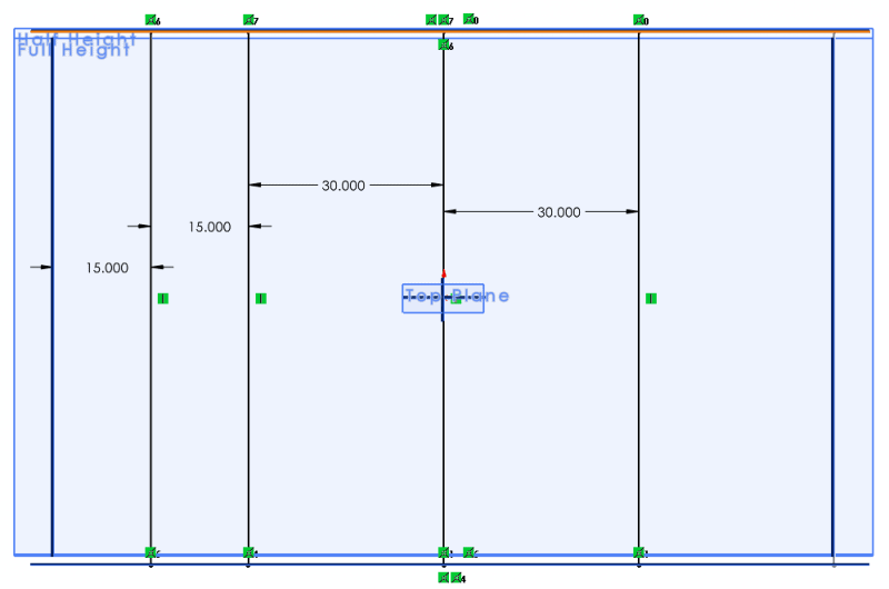 , SOLIDWORKS – Set Up Reference Planes