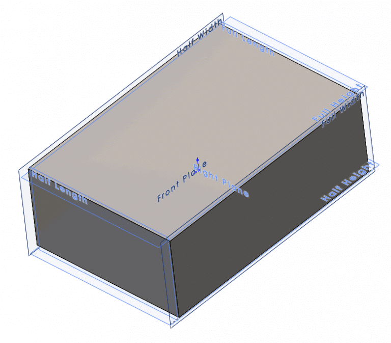 , SOLIDWORKS – Set Up Reference Planes