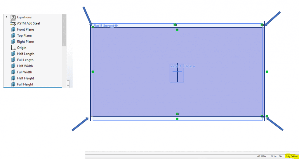 , SOLIDWORKS – Set Up Reference Planes