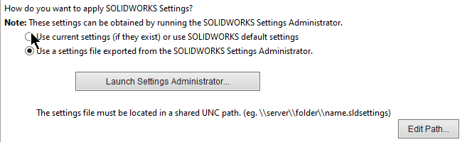 , SOLIDWORKS Admin Image Creation and Deployment