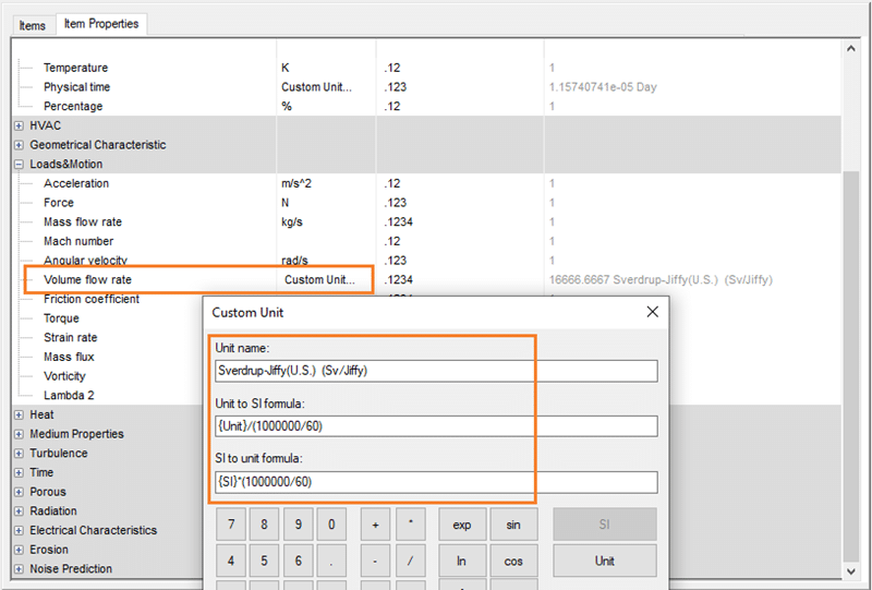 , Creating Custom Units in SOLIDWORKS Flow Simulation