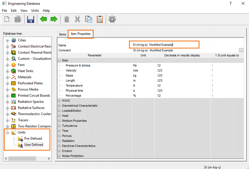 , Creating Custom Units in SOLIDWORKS Flow Simulation