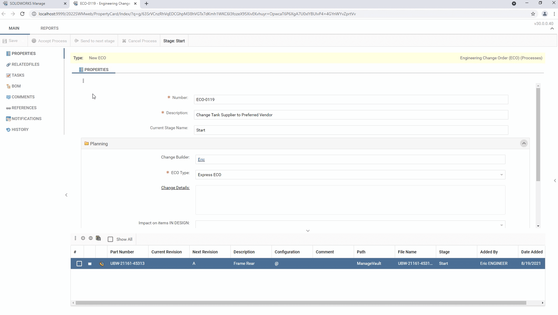 , SOLIDWORKS 2022 What’s New – 5 Feature Enhancements in SOLIDWORKS Manage