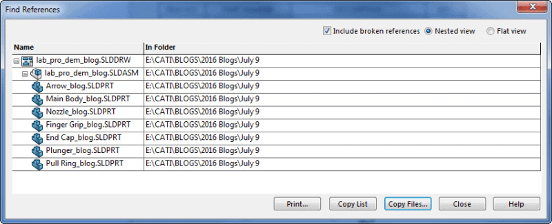 , SOLIDWORKS Drawing: Invisible External Reference