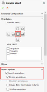 automate drawings solidworks, Automate Drawings with Predefined Views