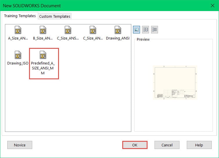 Automate Drawings with Predefined Views