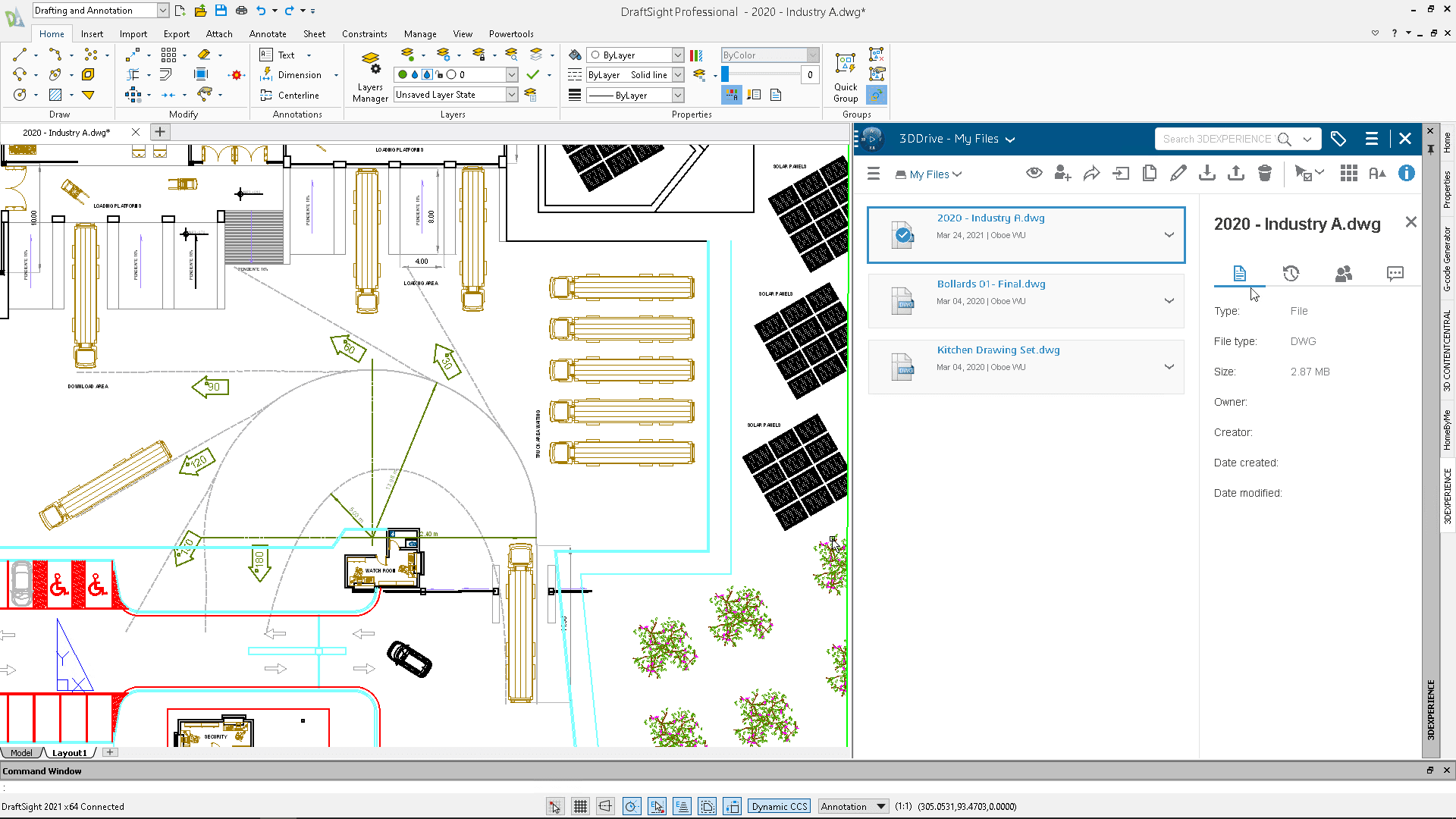 3DEXPERIENCE DraftSight Professional (DRS) Overview Video