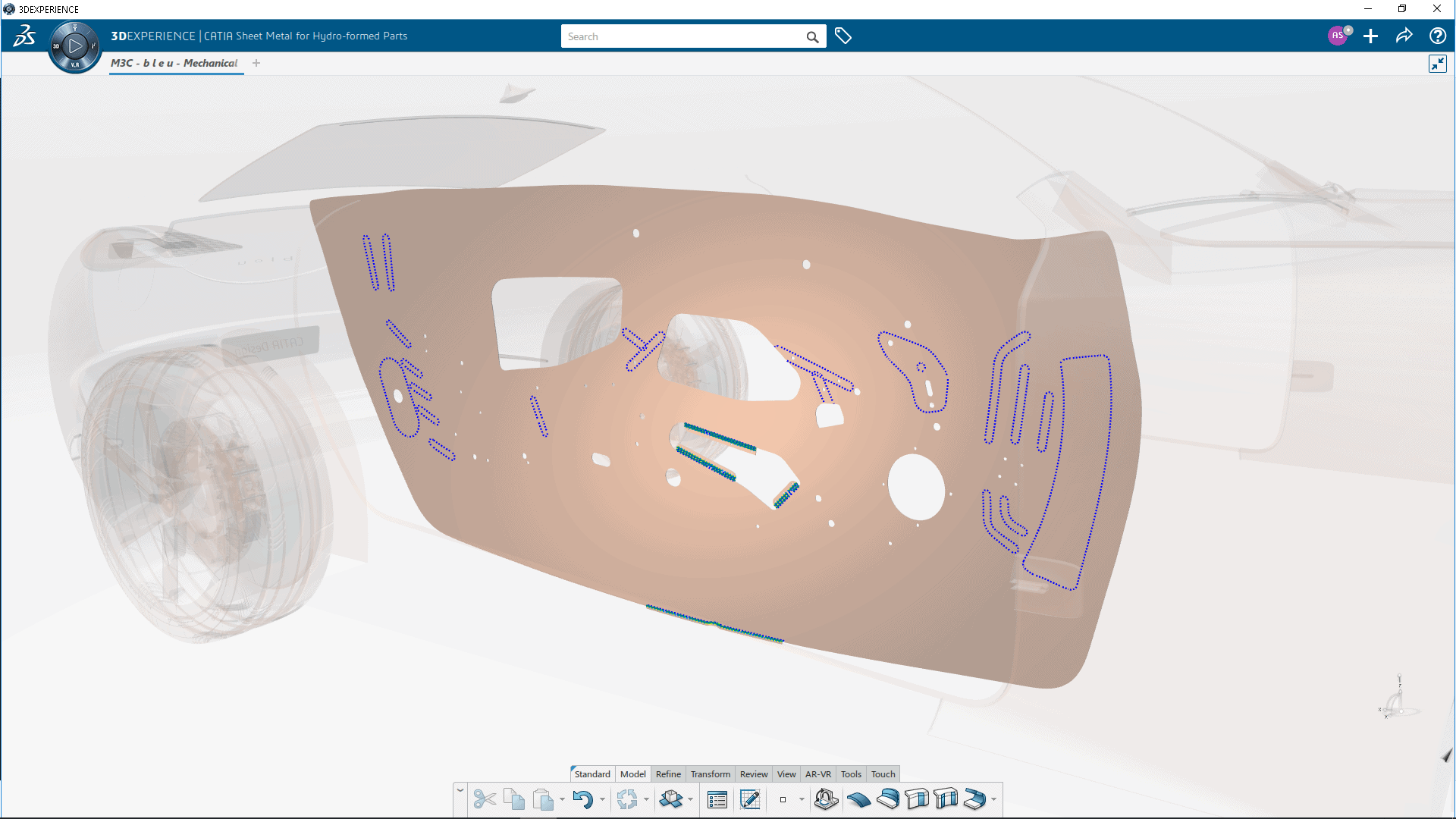 Hydroformed Body & Chassis Designer (HYBOT)