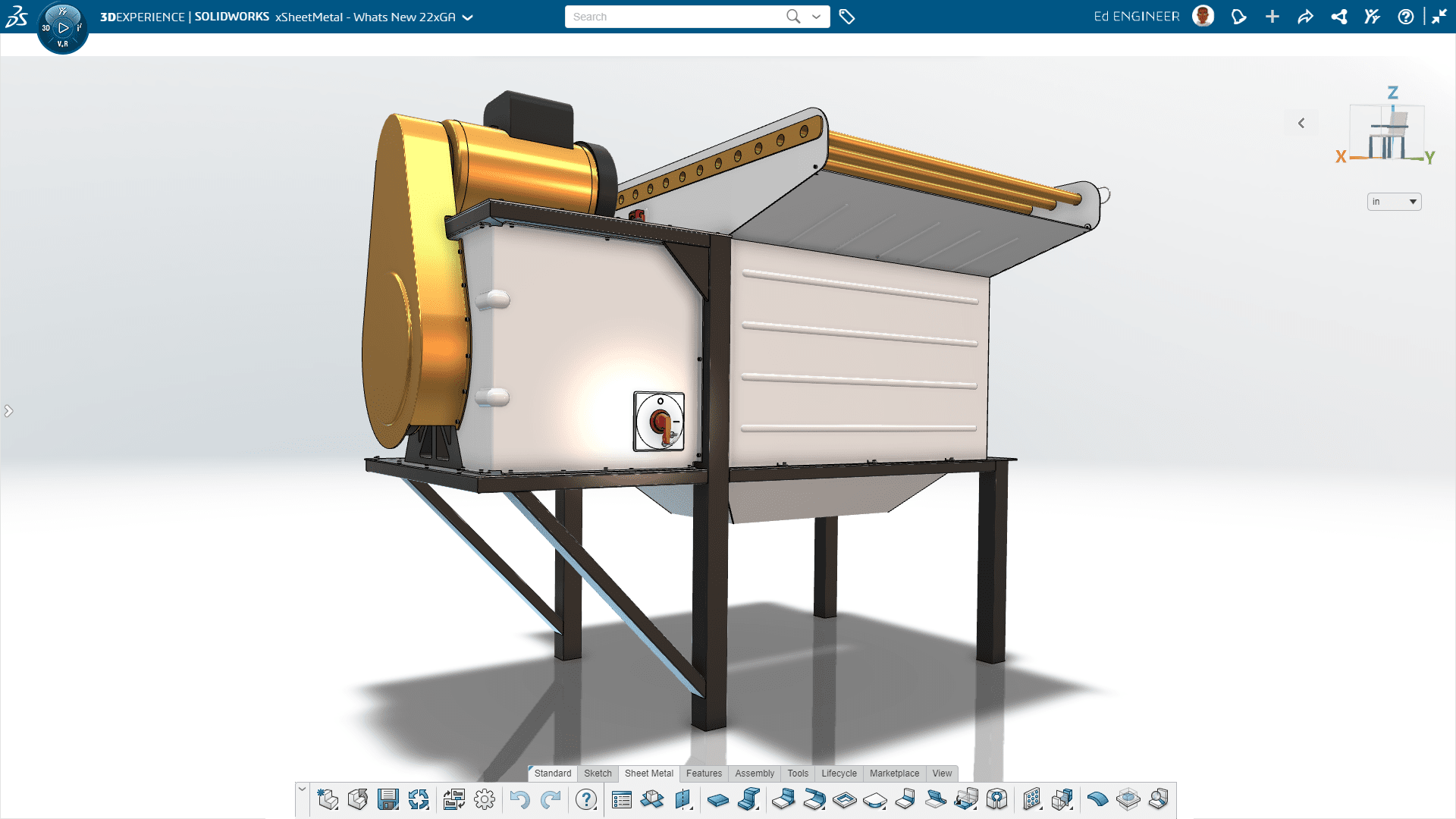 3D SheetMetal Creator (XBT)