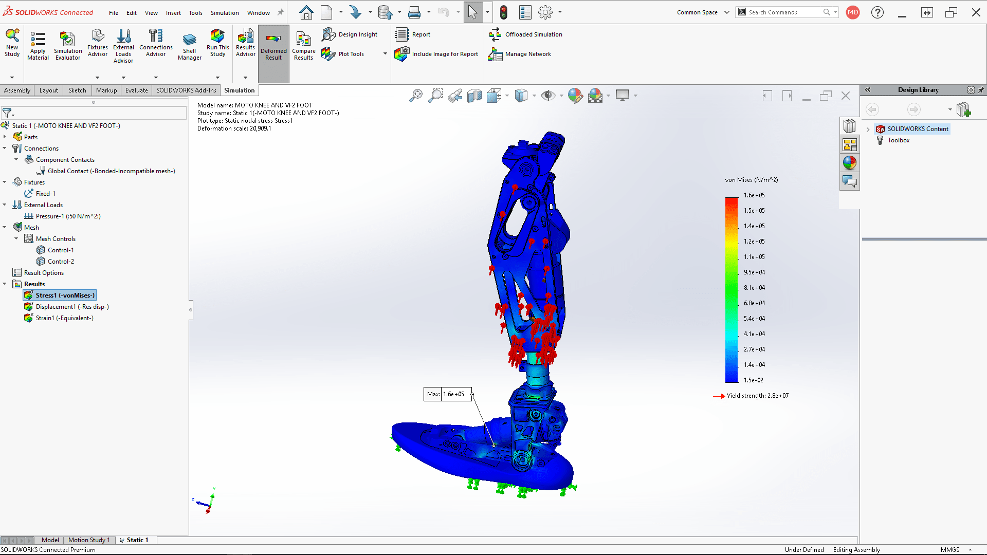 3DEXPERIENCE SOLIDWORKS Simulation Designer (XSM)