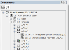 compoenent marks, Component Marks in SOLIDWORKS Electrical