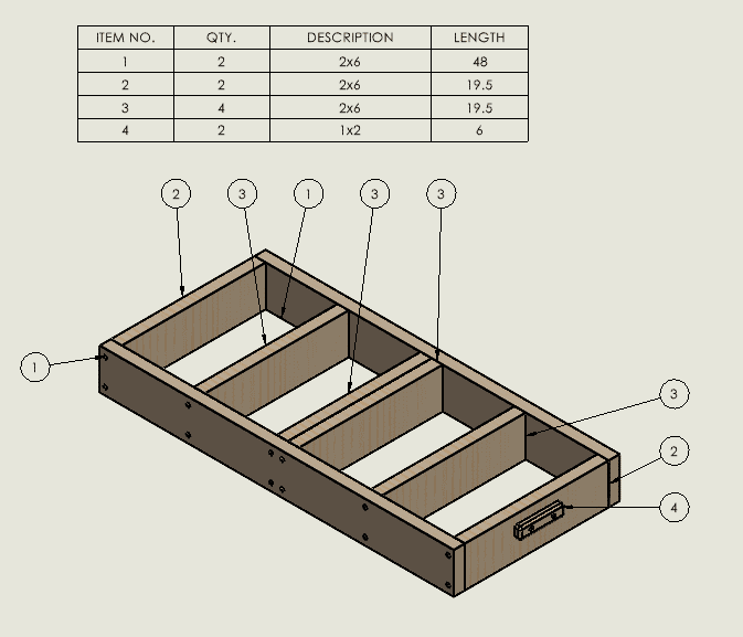 Use the cut-list to add balloons when detailing multiple bodies in SOLIDWORKS.