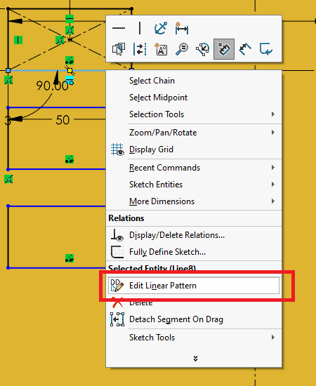 Edit Sketch Patterns in SOLIDWORKS - Computer Aided Technology