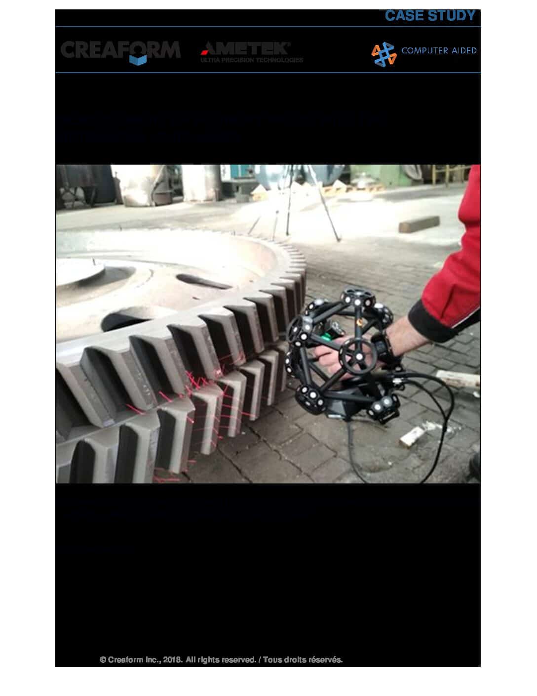 creaform MetraSCAN Series Smeral Case Study Download