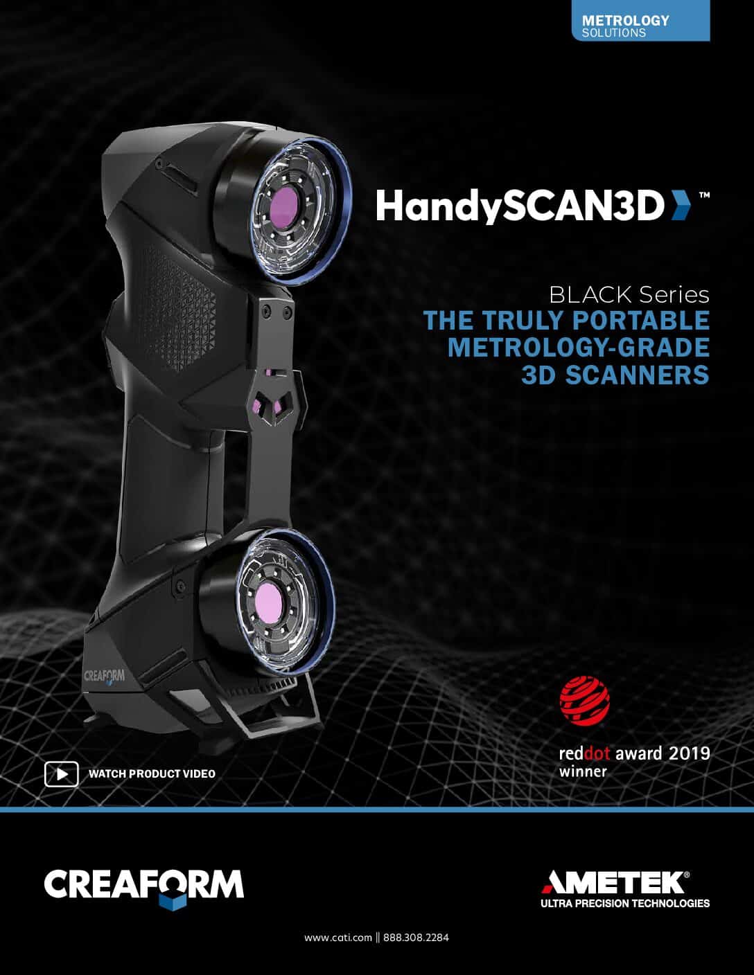 creaform HandySCAN Series HandySCAN BLACK Brochure Download