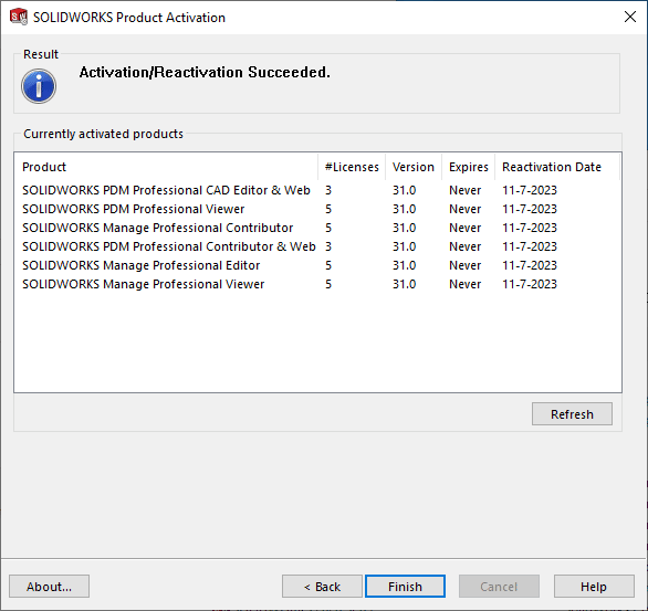 Upgrade SolidNetwork License Manager, Installing or Upgrading the SolidNetWork License Manager for SOLIDWORKS 2023